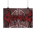 Glasslung Retro-Graffiti Poster